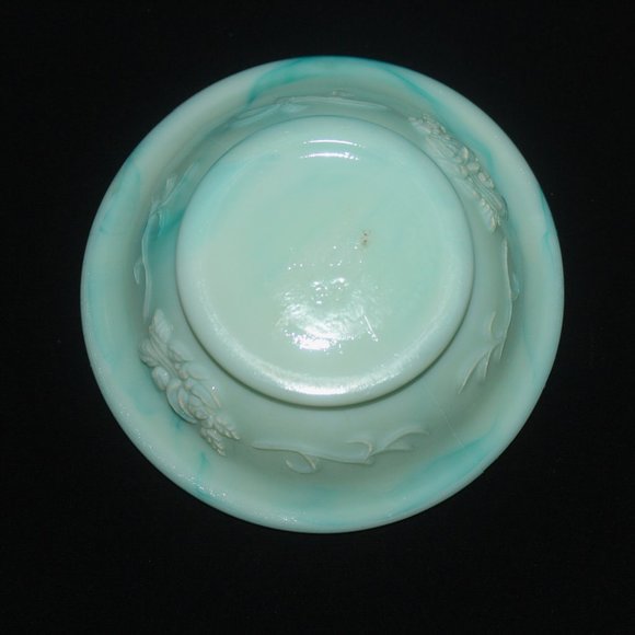 Avon Jadeite Pitcher and Basin | Vintage Avon Foaming Bath Oil Set - Picture 9 of 10